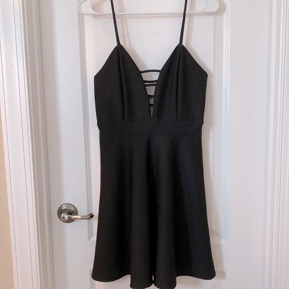 Black Strap Dress - Picture 1 of 3